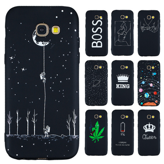 Silicone Phone Case For iPhone Pattern Cover For Sangxing Galaxy Case Cover