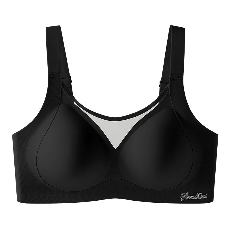 Big chest bra chubby girl mm big cup bra