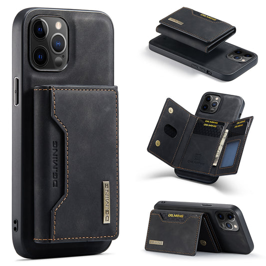 For iPhone12 Pro Max Split Card Case Phone Case iPhone13 Magnetic Card Case Protection Leather Case