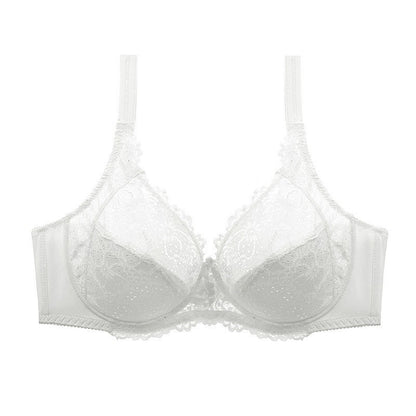 Bra lace gathering comfortable bra plus size underwear