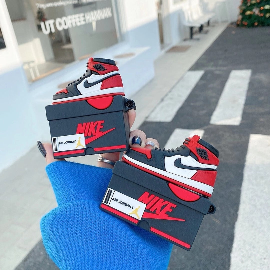 Creative 3D Shoe Box for AirPods Pro Apple Bluetooth Earphone Case 1/2/3 Generations Protective Cover