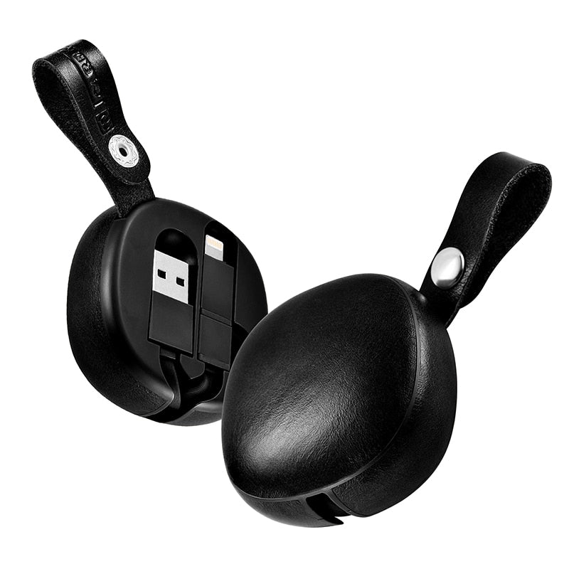 2 in 1 Micro USB Data Cables for iPhone Xiaomi Android Mobile Phone for Lightning Cables Type C Fast Charging Charger Adapter