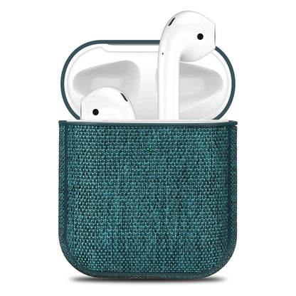 Fabric Canvas Cloth Case For Airpods Ultra Thin 360 Full Protection Bluetooth Earphone Case For Airpods 2 Accessories Cover Capa