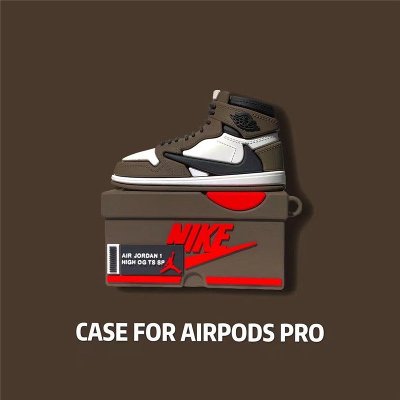 Creative 3D Shoe Box for AirPods Pro Apple Bluetooth Earphone Case 1/2/3 Generations Protective Cover