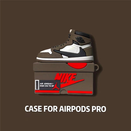Creative 3D Shoe Box for AirPods Pro Apple Bluetooth Earphone Case 1/2/3 Generations Protective Cover