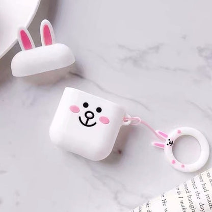 Cartoon Wireless Bluetooth Earphone Case For Apple AirPods Silicone Headphones Cases For Airpods 2 Protective Cover