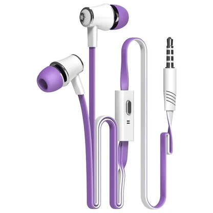 JM21 Colorful In-ear Earphone Headphones Hifi Earphones Low Headphones High Quality Earphones For MP3 Phone