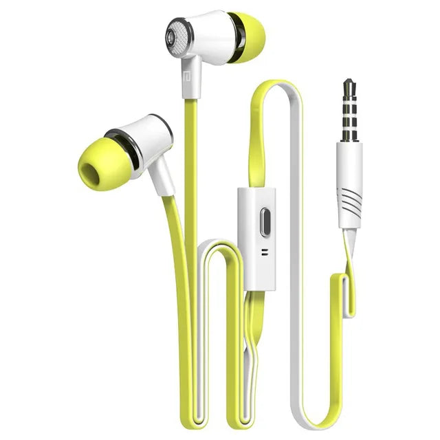 JM21 Colorful In-ear Earphone Headphones Hifi Earphones Low Headphones High Quality Earphones For MP3 Phone