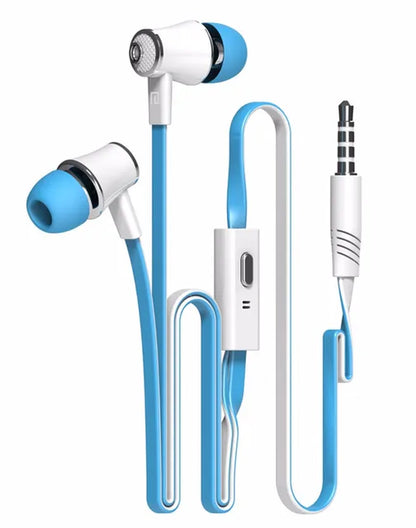JM21 Colorful In-ear Earphone Headphones Hifi Earphones Low Headphones High Quality Earphones For MP3 Phone