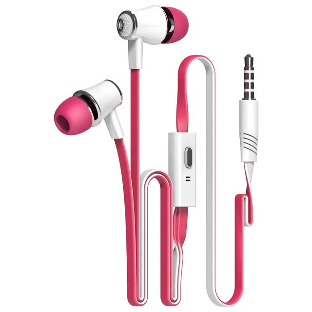 JM21 Colorful In-ear Earphone Headphones Hifi Earphones Low Headphones High Quality Earphones For MP3 Phone