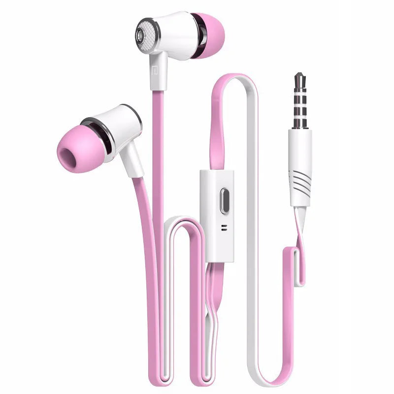 JM21 Colorful In-ear Earphone Headphones Hifi Earphones Low Headphones High Quality Earphones For MP3 Phone
