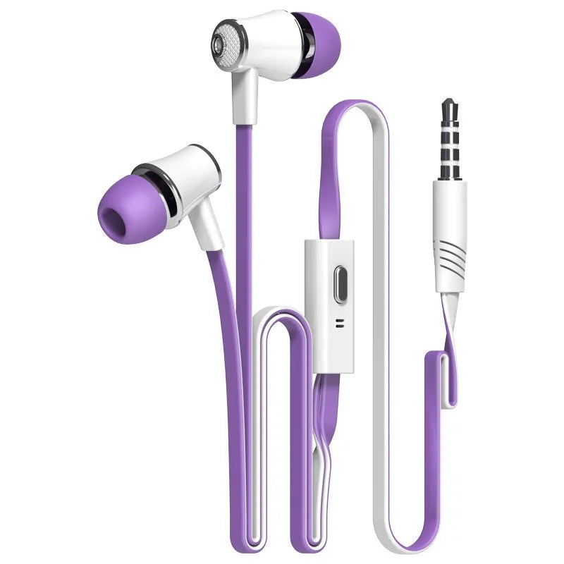JM21 Colorful In-ear Earphone Headphones Hifi Earphones Low Headphones High Quality Earphones For MP3 Phone
