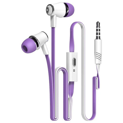 JM21 Colorful In-ear Earphone Headphones Hifi Earphones Low Headphones High Quality Earphones For MP3 Phone