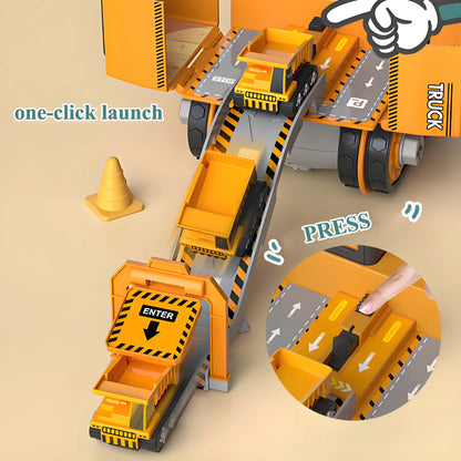 Kids Engineering Vehicle Electric Drill Tool Screw Toys Nut Disassembly Children Educational Assembled Sets For Boys Gift